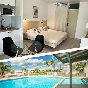 Superbe Avec Piscine, Au Coeur De La Marina! Village Soleil ! Proche Aeroport & Ferry Appartement